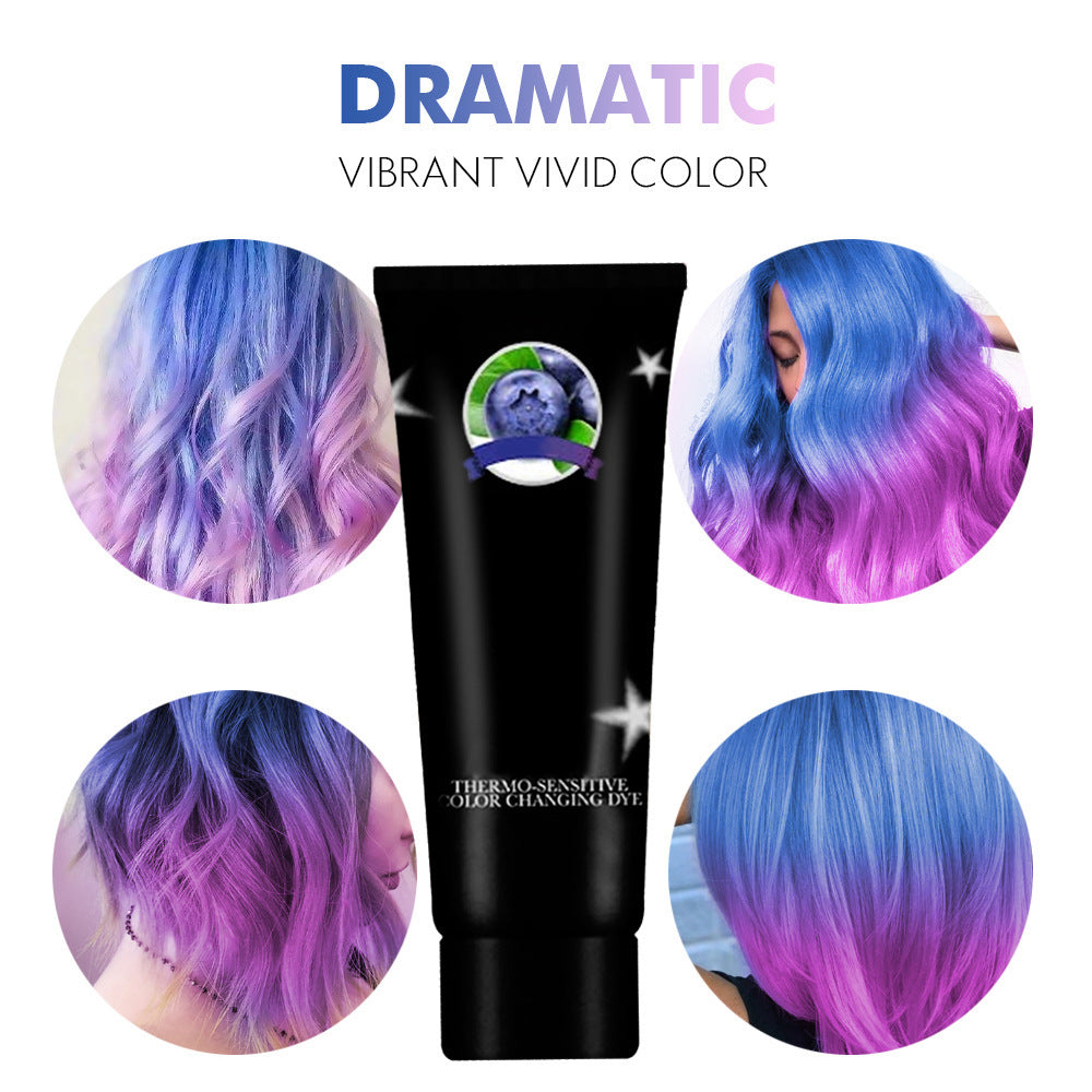 Color-changing Hair Dye Granny Gray Is Gentle And Does Not Hurt Your Scalp Easily Change Hair Color